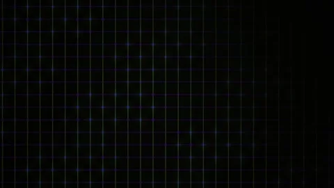 Digital Grid Background with Glowing Nodes and Dynamic Motion 스톡 동영상 343693893