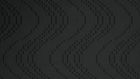 Digital grid geometric wave scrolling seamless loop background Stock Footage 347972935