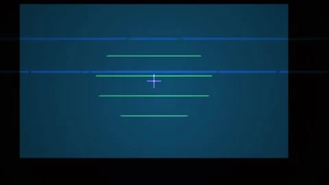 Digital grid interface design elements. Stock Footage 340015111