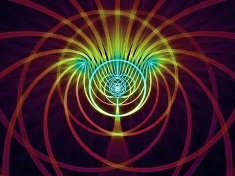 Digital Grid Lines 스톡 일러스트