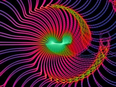 Digital Grid Lines Stockillustratie