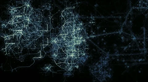 Digital grid moving slowly, background 스톡 동영상 57118589