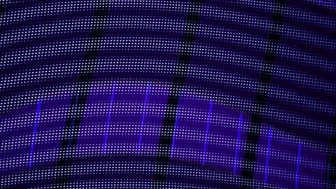 Digital grid pattern with blue and purple hues. Stock Footage 335948686