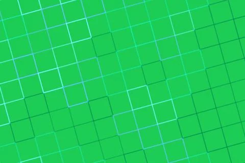 Digital grid pattern with glowing blue lines on green background Stock Photos