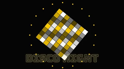 Digital Grid Pattern Reveal: Abstract Tech Mosaic Title Opener Stock Footage 336889458