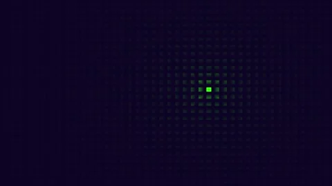 Digital Grid squares effectin. Stock Footage 280278738