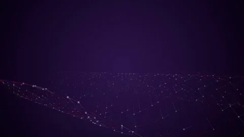 Digital grid terrain undulating seamless loop motion background Video stock 344799339