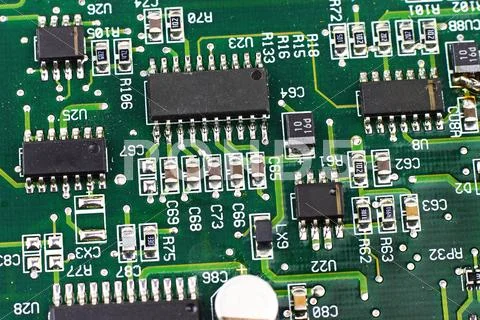 Digital hardware closeup Stock Photos