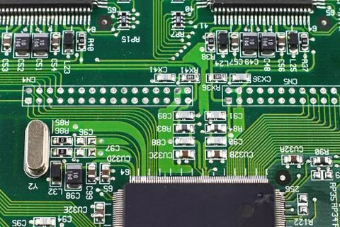 Digital hardware closeup Stock Photos