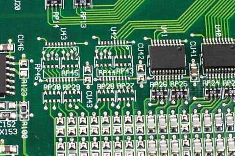Digital hardware closeup Stock Photos