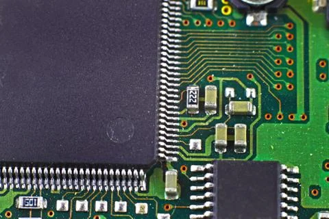 Digital hardware closeup Stock Photos