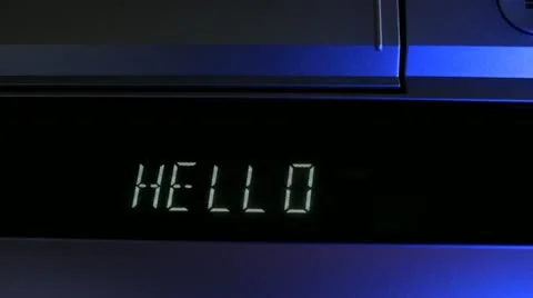 Digital Hello and Bye Видео 12095396