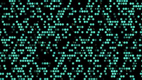 Digital Hexagon Animated Background Seamless Loop Tech Pattern Stock Footage 327373312