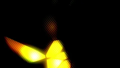 Digital Hexagon Grid Flow - Technology Innovation Background 4K Stock Footage 347754422