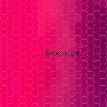 Digital hexagon pixel mosaic abstract background Stock Illustration