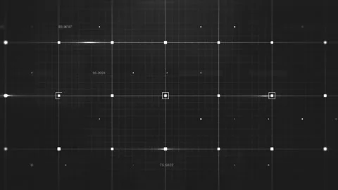 Digital Hi Tech Grid Technology Background Vídeo Stock 334861695