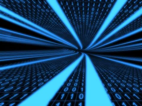 Digital highway Stock Illustration