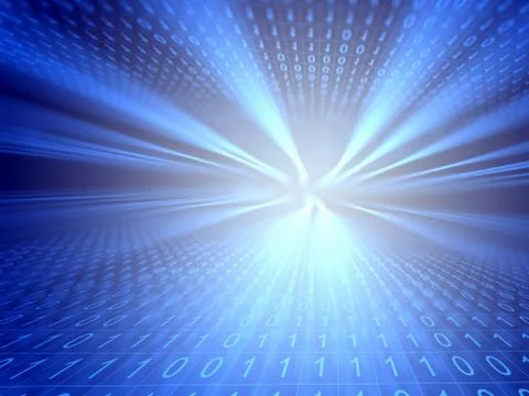 Digital highway Stock Illustration