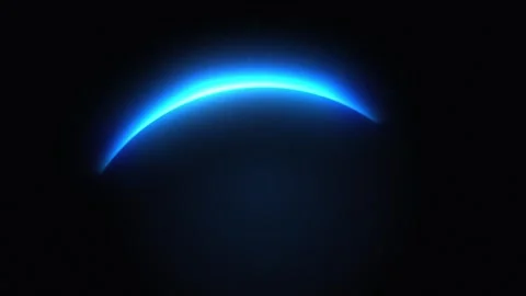 Digital Hitech Light Circle Intro Vídeo Stock 348069679