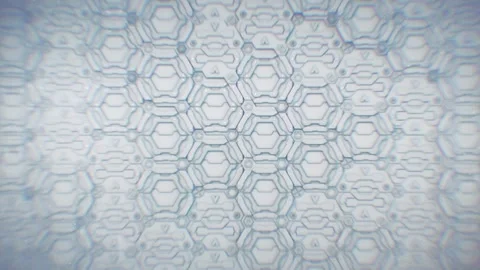 Digital Hive: Interconnected Hexagonal Grid 스톡 동영상 339269845
