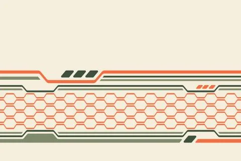 Digital honeycomb vector background Stock Illustration