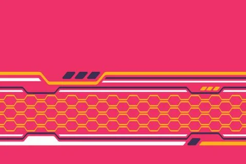 Digital honeycomb vector background Stock Illustration