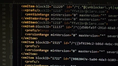 Html Code Background Stock Footage ~ Royalty Free Stock Videos | Pond5