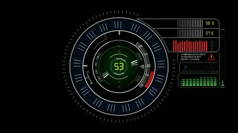 Digital Hud Stock-Footage 11146271