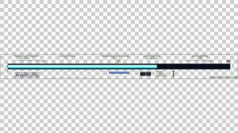 Digital hud futuristic bar Stock Footage 47011852