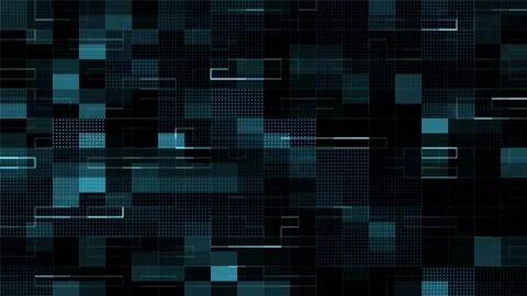 Digital hud graphic of screen 2D Video stock 254521277