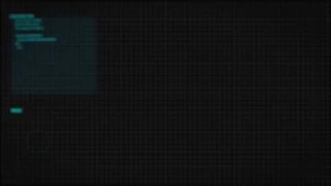 Digital HUD graphic of screen 3D. Stock Footage 128958921