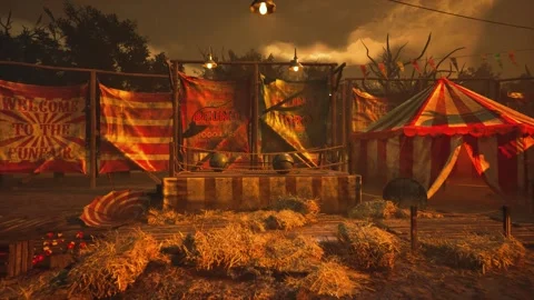 Digital Human Post-Apocalyptic Theme Park Dance 60fps Stock Footage 321455018