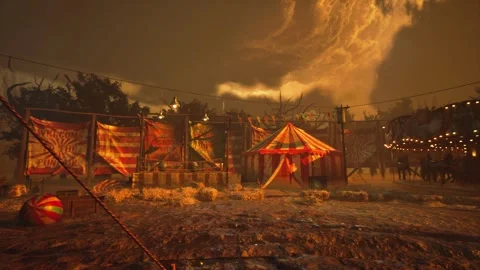 Digital Human Post-Apocalyptic Theme Park Dance 60fps Stock Footage 321455659