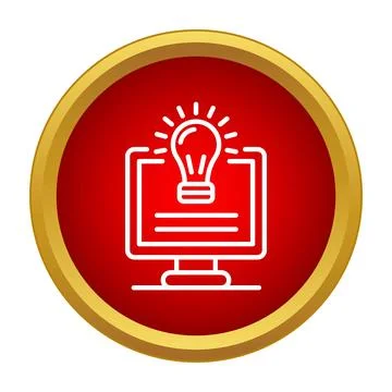Digital idea generation and innovative technology solution Stock Illustration