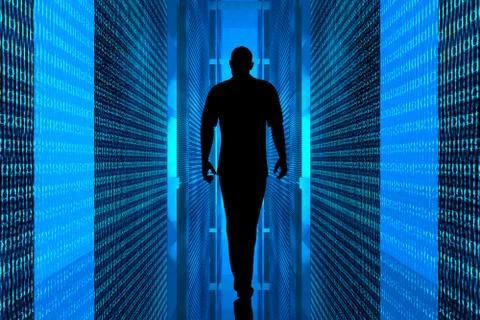 Digital identity Stockillustratie