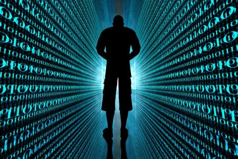 Digital identity Stockillustratie