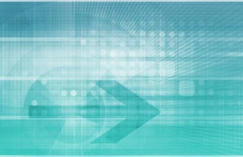 Digital identity management Stock Illustration