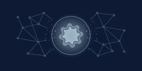 Digital Identity Token Verification Animation Vídeos de archivo 331482174
