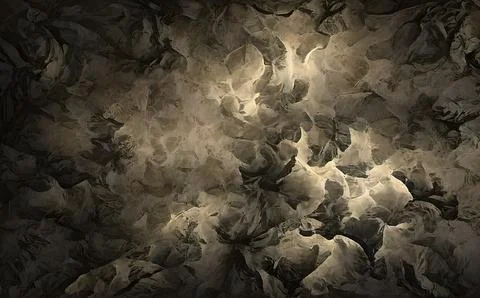 Digital illustration abstract background chaotic pattern texture Illustrazione stock