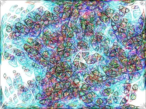 Digital Illustration Abstract Background Pattern Illustrazione stock