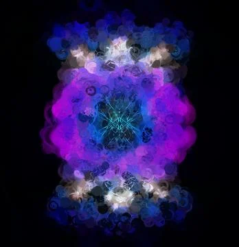 Digital Illustration Abstract Background Pattern Stock Illustration