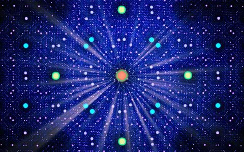 Digital illustration abstract image generated fractal background image wallpa Stock Illustration