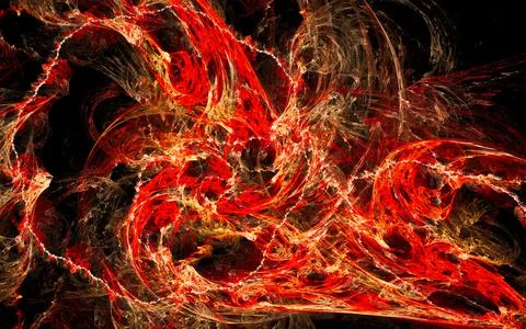 Digital illustration abstract image generated fractal background image wallpa Stock Illustration