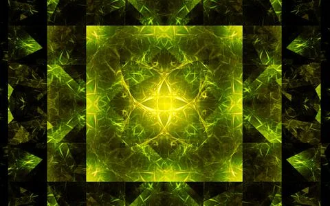 Digital illustration abstract image generated fractal background image wallpa Stock Illustration