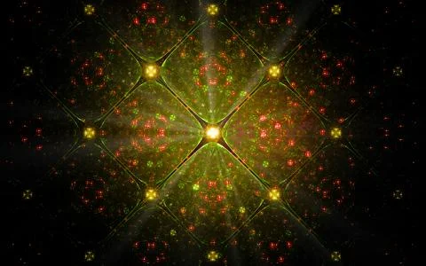 Digital illustration abstract image generated fractal background image wallpa Illustrazione stock