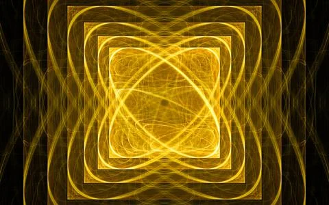 Digital illustration abstract image generated fractal background image wallpa Stock Illustration