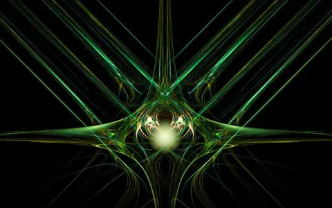 Digital illustration abstract image generated fractal background image wallpa Stock Illustration