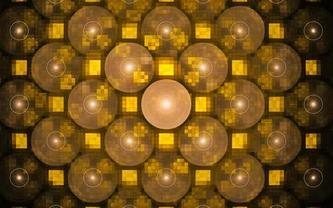 Digital illustration abstract image generated fractal background image wallpa Stock Illustration