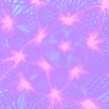 Digital illustration of an abstract pattern of glowing lines. 3d rendering Stock-Illustration