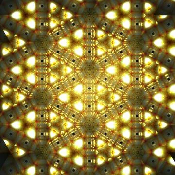 Digital Illustration of a kaleidoscopic Pattern Digital Illustration of a ... Stock Photos